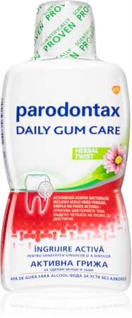 Parodontax Daily Gum Care Herbal рідина для полоскання рота