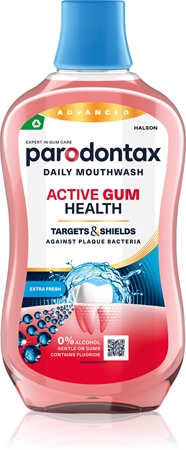 Parodontax Daily Gum Care Extra Fresh Mouthwash for healthy teeth and gums