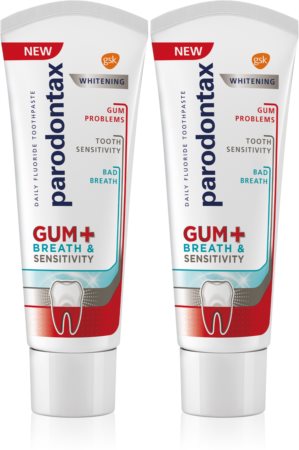 Parodontax Gum And Sens Whitening відбілююча зубна паста для зубів