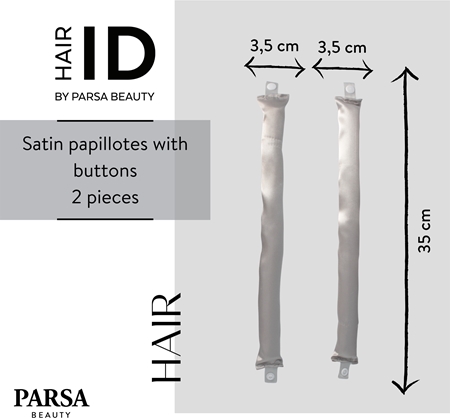 Parsa Beauty ID Satin Bendy Rollers Σετ φορμαρίσματος για μπούκλες μαλλιών