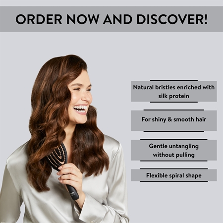 Parsa Beauty ID Silky Shine Haarbürste mit Seidenproteinen