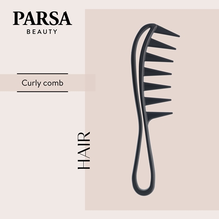 Parsa Beauty Curly Hair Comb Kamm für welliges Haar