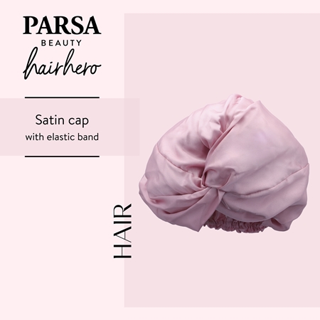 Parsa Beauty Satin Cap τουρμπάνι μαλλιών από σατέν