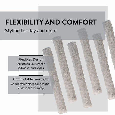 Parsa Beauty ID Microfibre Bendy Rollers Σετ φορμαρίσματος για μπούκλες μαλλιών