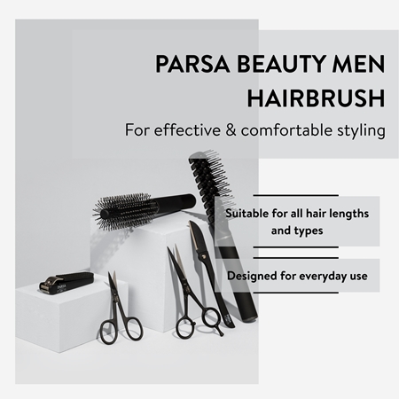 Parsa Beauty Men Styling Brush Haarbürste für Herren