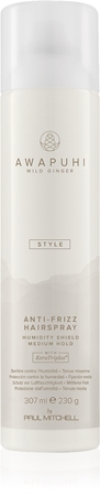 Paul Mitchell Awapuhi Wild Ginger Anti-Frizz Hairspray pršilo za fiksiranje proti krepastim lasem