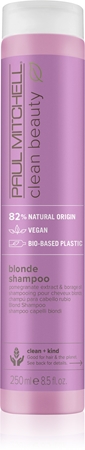 Paul Mitchell Clean Beauty Blonde Shampoo purple shampoo for lightened ...
