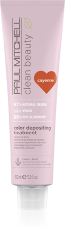 Paul Mitchell Clean Beauty Color Depositing Treatment tápláló maszk festett hajra