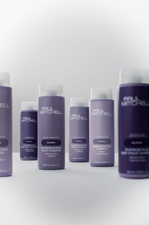 Paul Mitchell Blonde Forever Blonde Shampoo Violet Shampoo for lightened, cool blonde hair