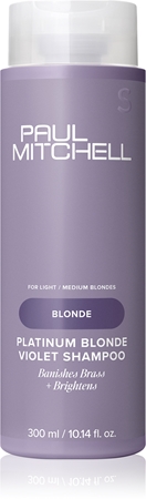 Paul Mitchell Blonde Platinum Blonde Violet Shampoo Violet Shampoo for blonde and grey hair