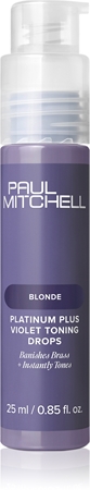 Paul Mitchell Platinum Plus Violet Toning Drops Drops neutralising yellow tones