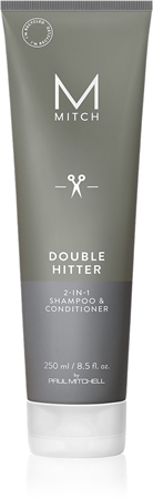 Paul Mitchell Mitch Double Hitter 2-IN-1 Shampoo & Conditioner šampūnas ir kondicionierius „du viename“ vyrams