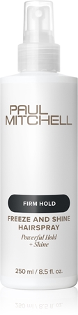 Paul Mitchell Firm Hold Freeze and Shine Hairspray Hairspray for coarse hair