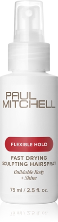 Paul Mitchell Flexible Hold Fast Drying Sculpting Hairspray Hairspray for volume and shine