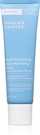 Paula's Choice Resist Youth-Extending Daily Hydrating Fluid SPF 50 Moisturizing and Protective Fluid SPF 50