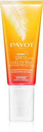 Payot Sunny Huile de Rêve SPF 15 ulei uscat cu protecție solară SPF 15