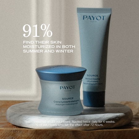 Payot Source Crème Hydratante Adaptogène інтенсивний зволожуючий крем для нормальної та сухої шкіри
