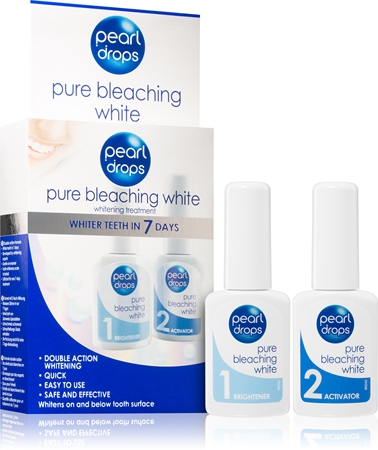Pearl Drops Pure Bleaching White sada pro bělení zubů