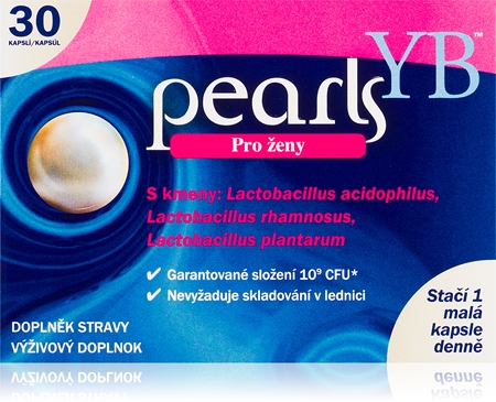 Pearls YB pro ženy kapsle pro podporu trávení