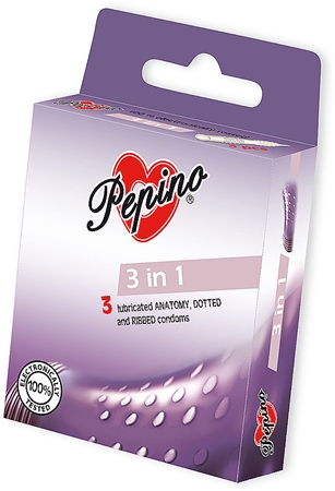 Pepino 3 in 1 preservativi