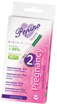 Pepino Dipstrip těhotenský test