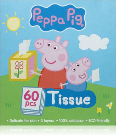Peppa Pig Tissue pañuelos de papel