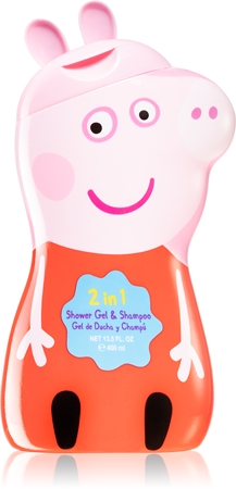 Peppa Pig Shower gel & Shampoo τζελ για ντους και σαμπουάν 2 σε 1 για παιδιά