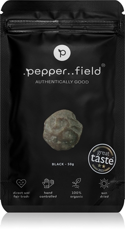 .pepper..field Lyofilizovaný Kampotský pepř zelený koření jednodruhové