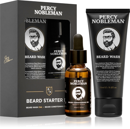 Percy Nobleman Beard Starter Kit Beart Starter Kit sada na vousy