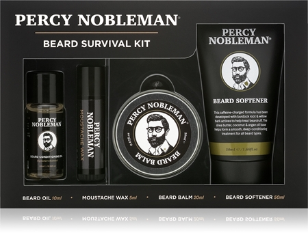 Percy Nobleman Beard Survival Kit szett szakállra