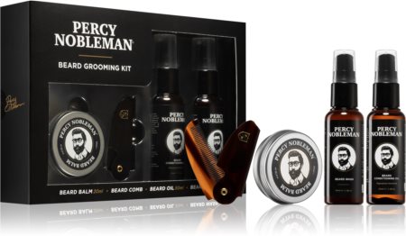 Percy Nobleman Beard Grooming Kit σετ δώρου (για γενειάδα)