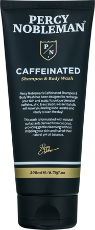 Percy Nobleman Caffeinated kofeinový šampon pro muže na tělo a vlasy