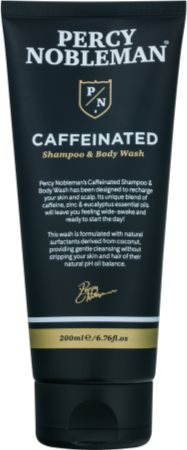 Percy Nobleman Caffeinated Koffein Shampoo für Männer Für Körper und Haar