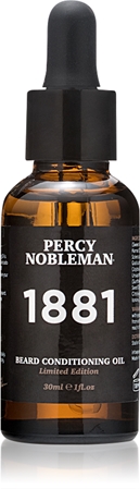 Percy Nobleman Beard Conditioning Oil 1881 tápláló olajos kondicionáló szakállra