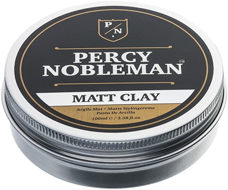 Percy Nobleman Matt Clay matirajoči vosek za lase z ilovico