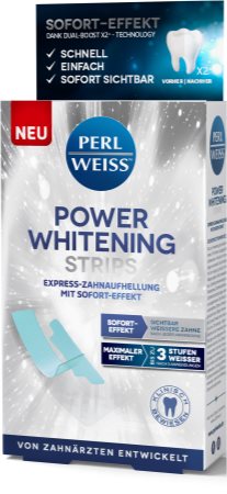 Perl Weiss Power Whitening Strips strisce sbiancanti per i denti