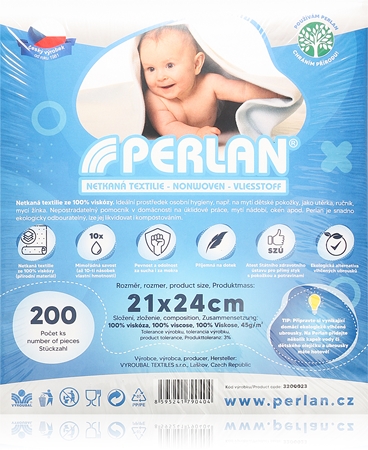 Perlan Perlan 21x24cm Medizinbedarf Vliesstoff