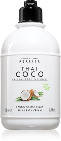 Perlier Thai Coco Relax Bath Cream crème relaxante pour le bain