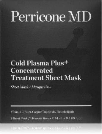 Perricone MD Cold Plasma Plus+ máscara de cuidado em folhas