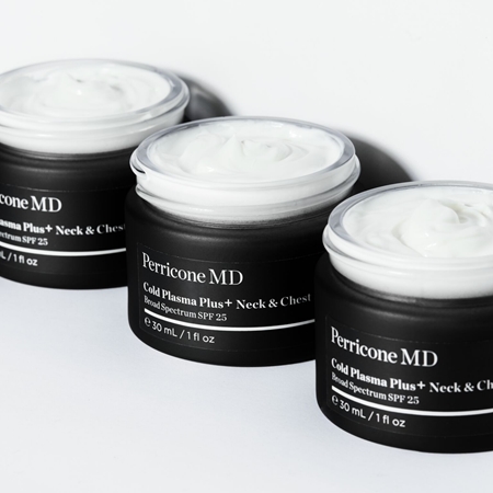 Perricone MD Cold Plasma Plus+ Neck & Chest SPF 25 Opstrammende creme til hals og kavalergang SPF 25