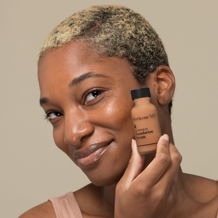 Perricone MD No Makeup Foundation Serum lengvos tekstūros makiažo pagrindas natūraliai išvaizdai