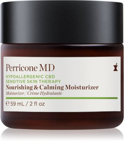 Perricone MD Hypoallergenic CBD Sensitive Skin Therapy creme de hidratação intensa e calmante para pele sensível