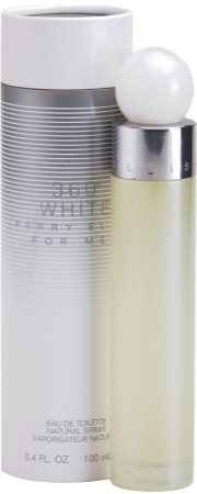 Perry Ellis 360 White for Men, Eau De toilette Spray, 3.4-Ounce