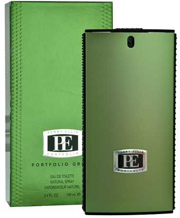 Perry Ellis Portfolio Green Men Eau de Toilette for Men 100 ml