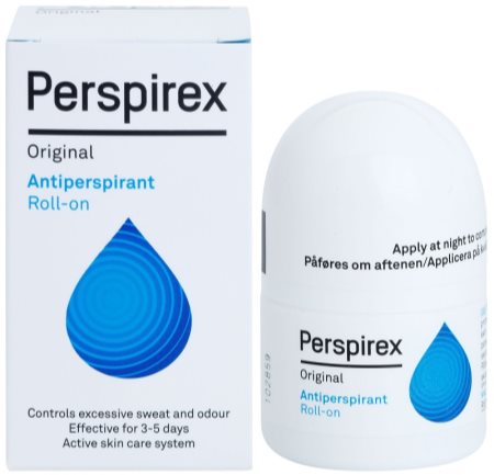 Perspirex Original antitranspirante roll-on con efecto de 3 a 5 días de protección