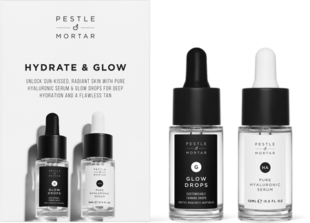 Pestle & Mortar Hydrate and Glow dárková sada na obličej