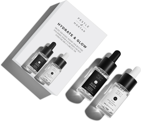 Pestle & Mortar Hydrate and Glow dárková sada na obličej