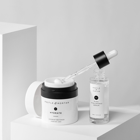 Pestle & Mortar Hydrating Duo Kit intenzivní hydratační sada na obličej