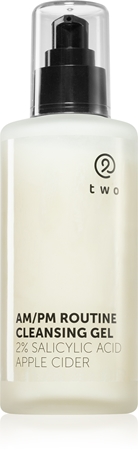 two cosmetics AM/PM Routine Cleansing Rengöringsgel med salicylsyra