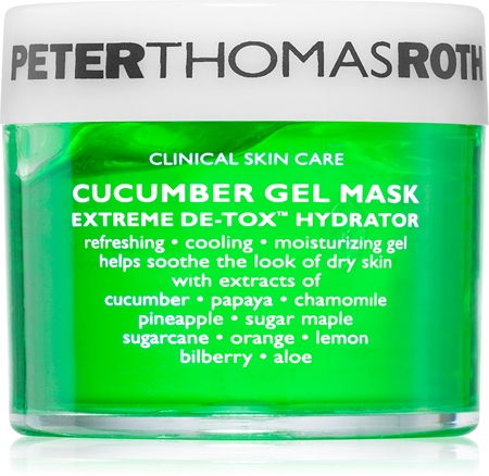 Peter Thomas Roth Cucumber De-Tox Gel Mask hydratační gelová maska na obličej a oční okolí